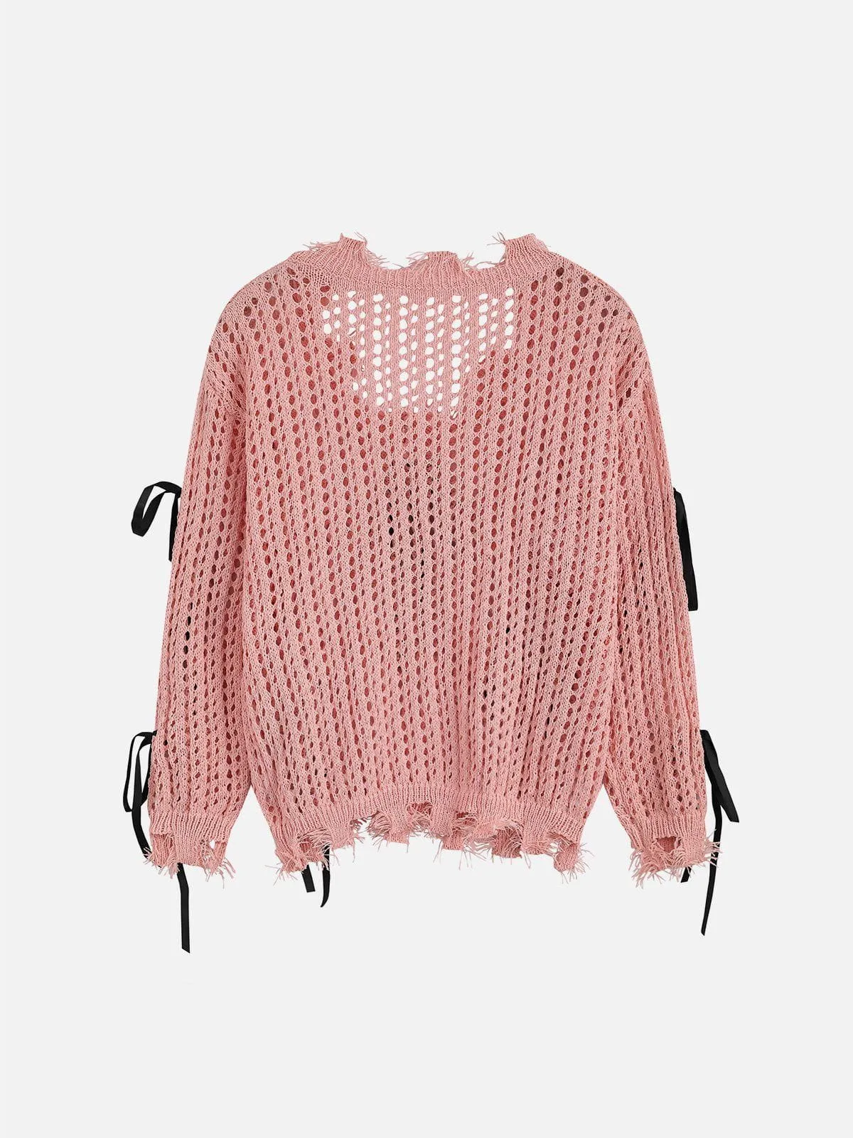 Aelfric Eden Bow Open Knit Sweater