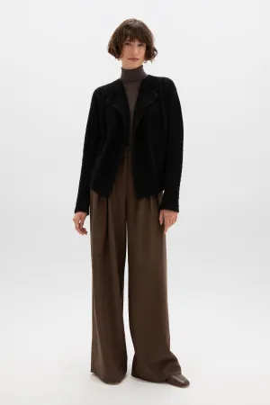 Ash Aran Cable Cashmere Waterfall Cardigan