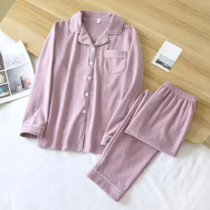 Autumn Pattern Men's Pajamas Set