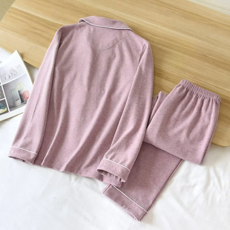Autumn Pattern Men's Pajamas Set