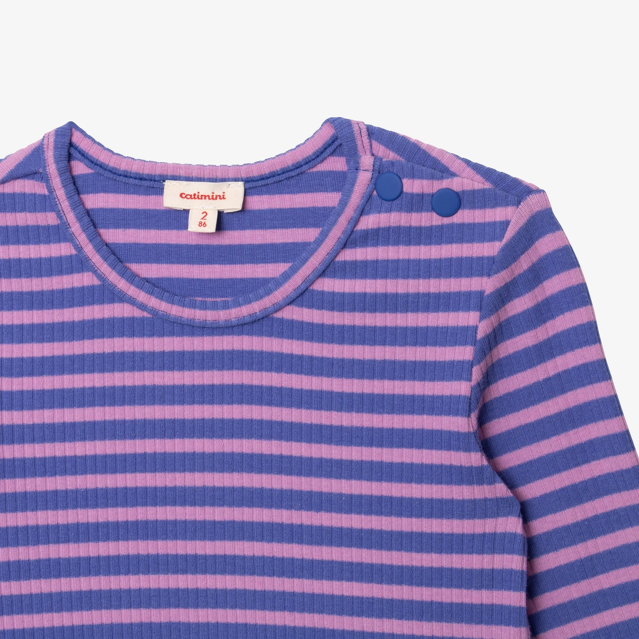 Baby girls' purple T-shirt