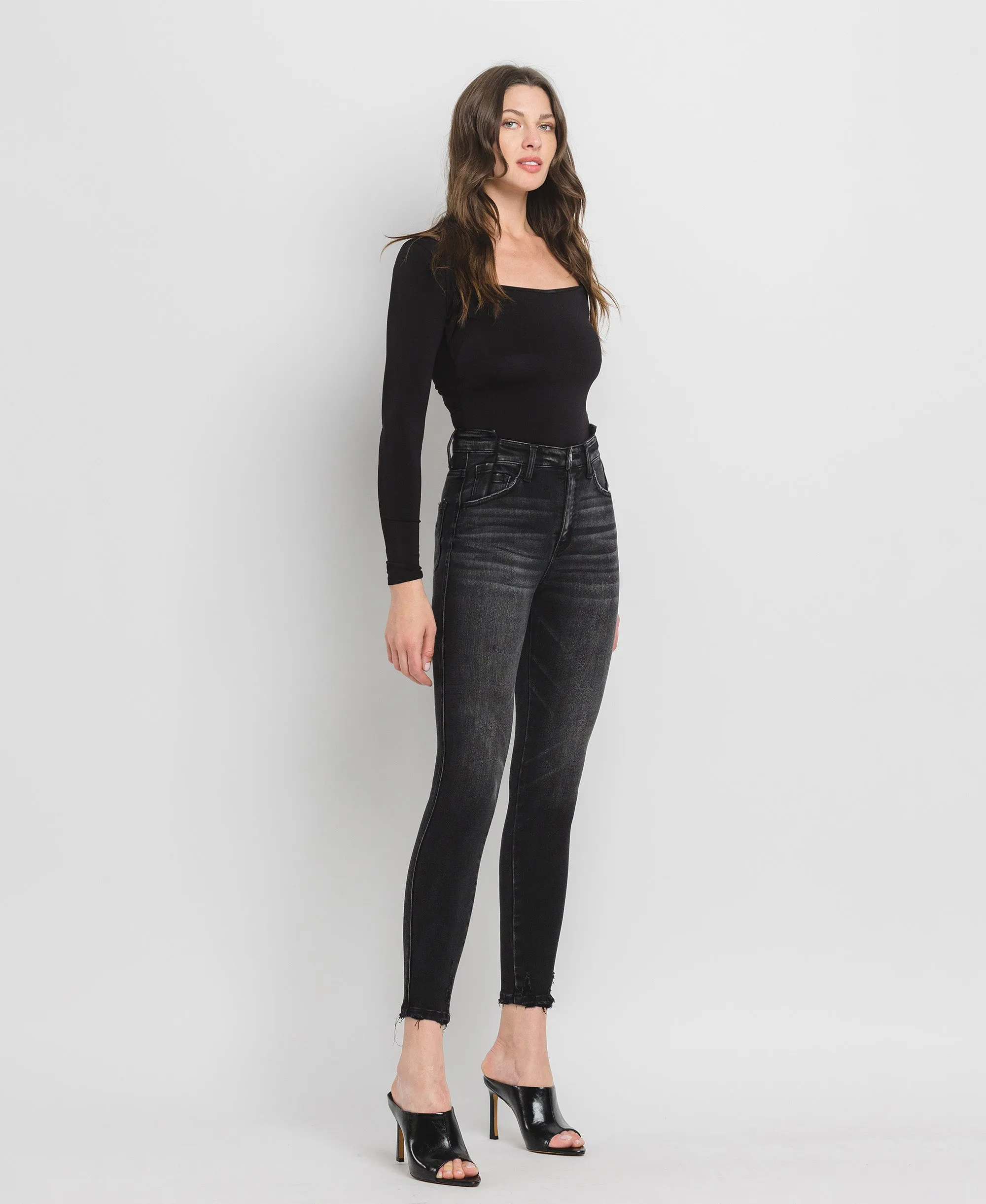 Beautifully - High Rise Skinny Jeans