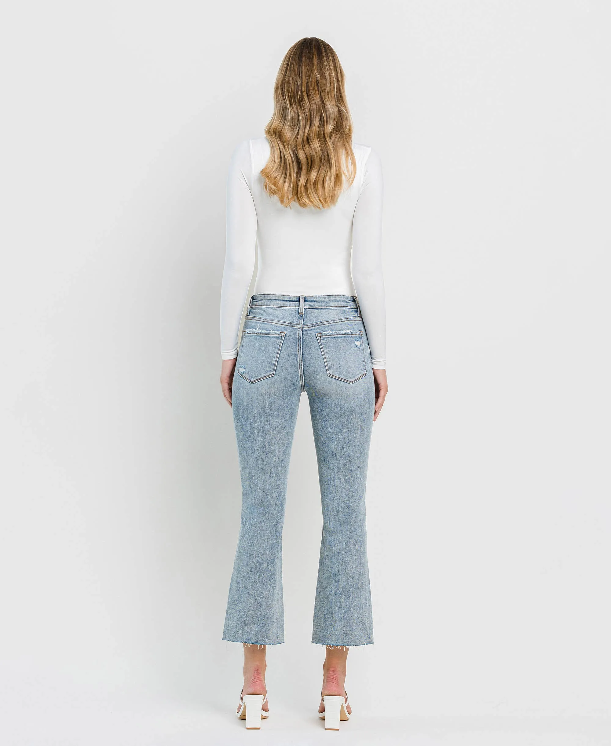 CALI KISS HIGH RISE KICK FLARE JEANS