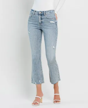 CALI KISS HIGH RISE KICK FLARE JEANS