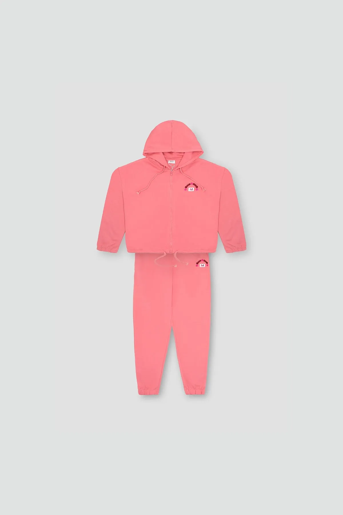 Co-Ord Tracksuit Set For Women - Mauve