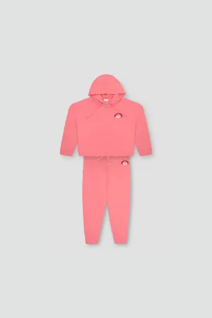 Co-Ord Tracksuit Set For Women - Mauve