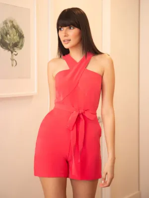 Cross Front Romper