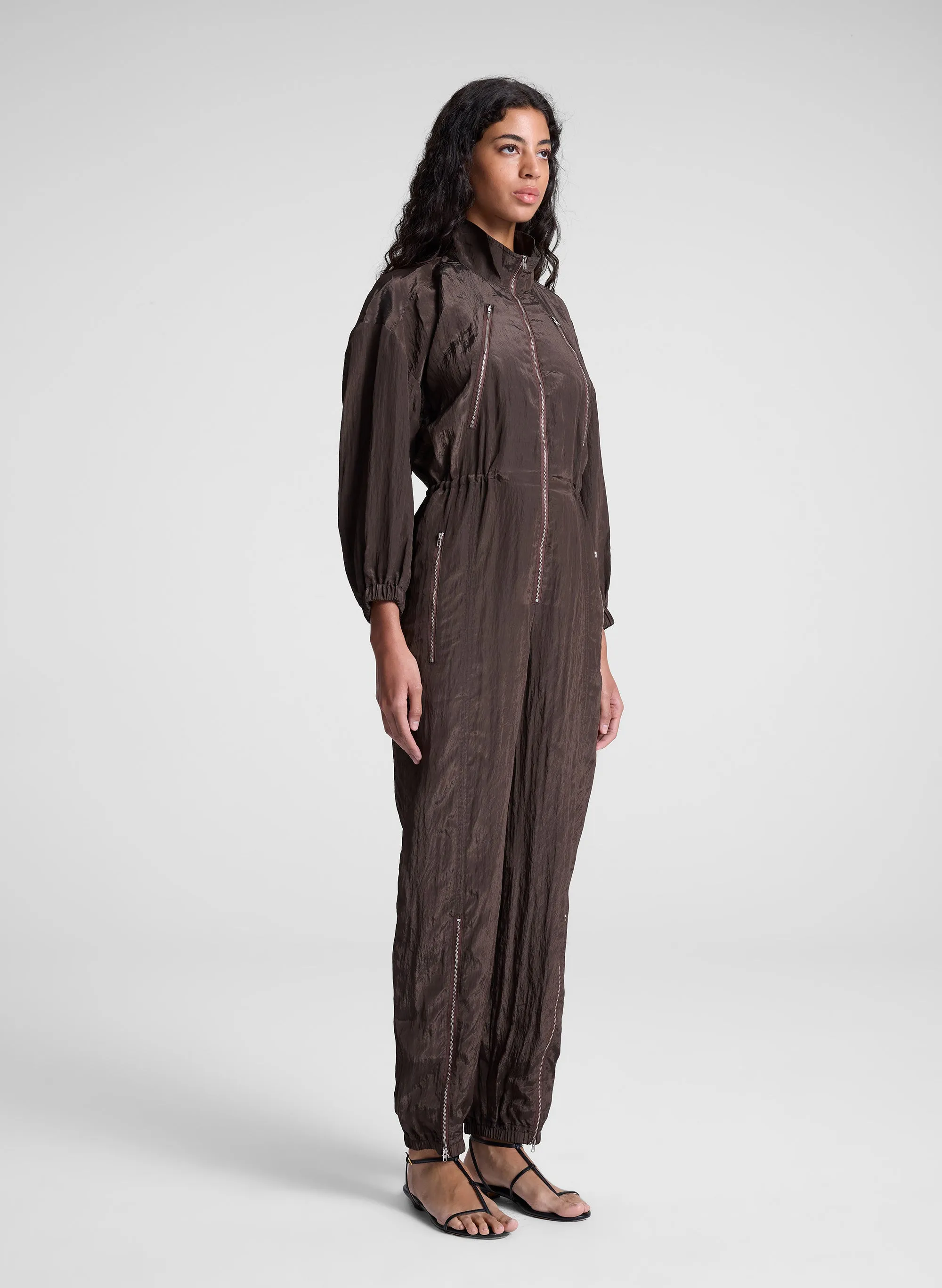 Gavin Taffeta Jumpsuit