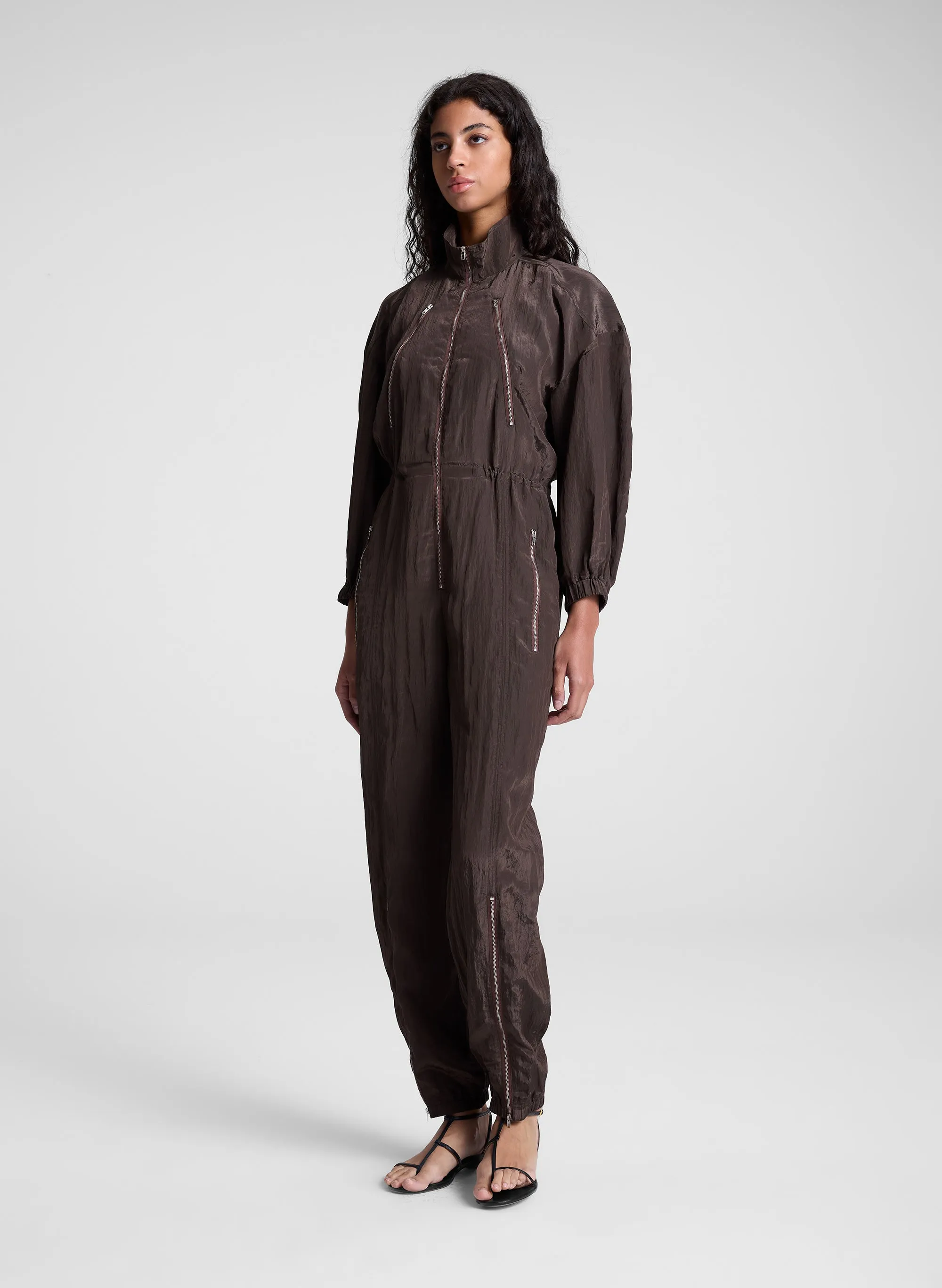 Gavin Taffeta Jumpsuit