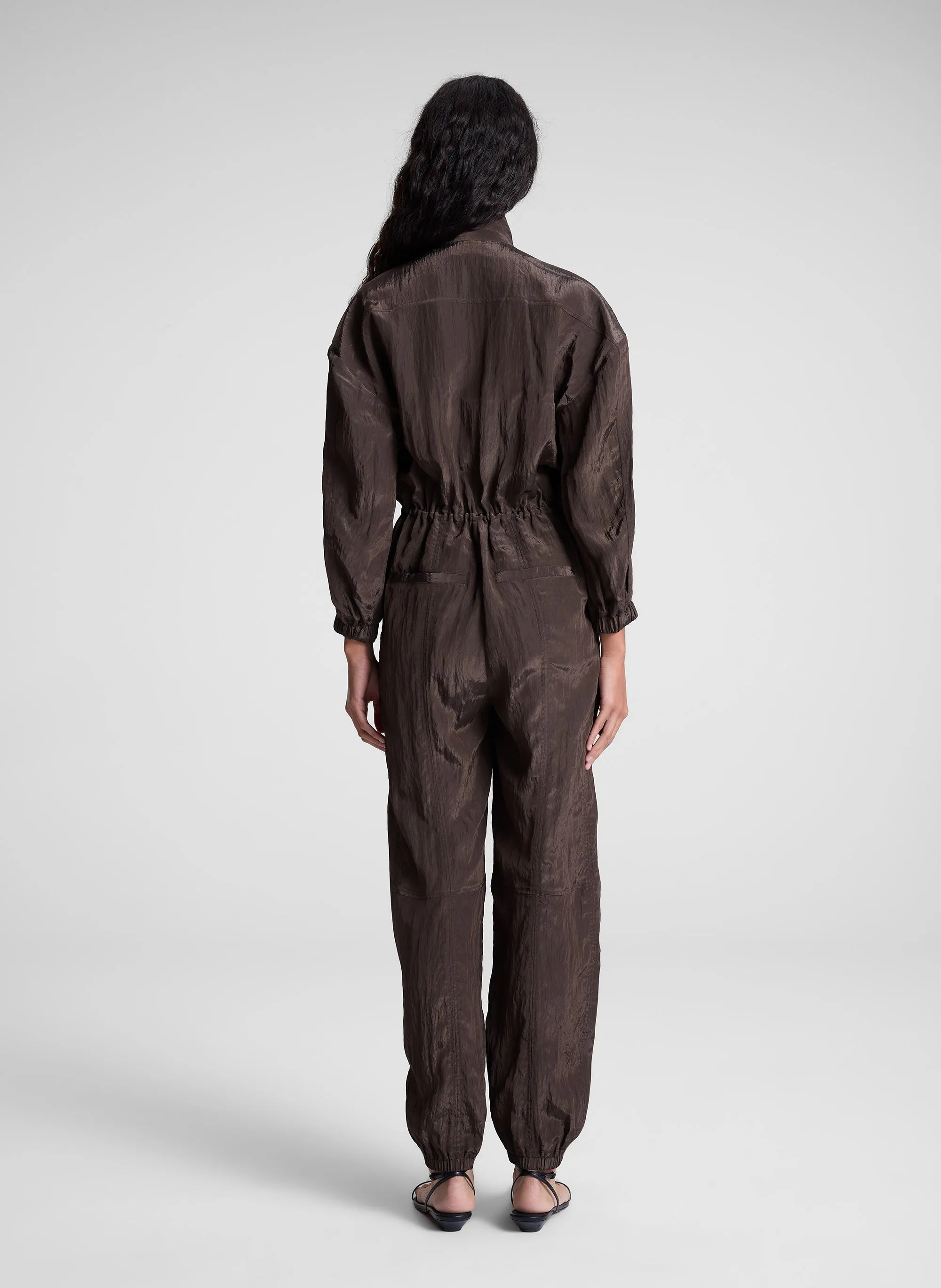 Gavin Taffeta Jumpsuit