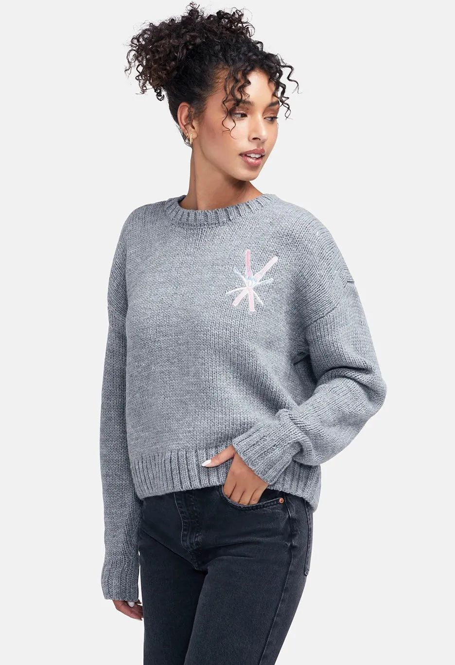 Go With Snow Sweater