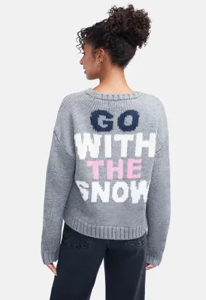 Go With Snow Sweater