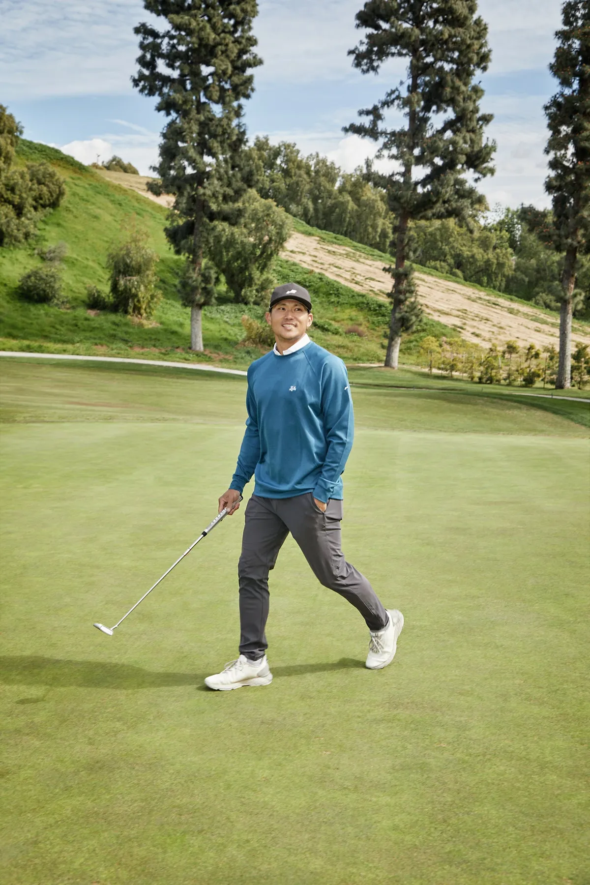 Holderness & Bourne - Betts Pullover - Heathered Marine