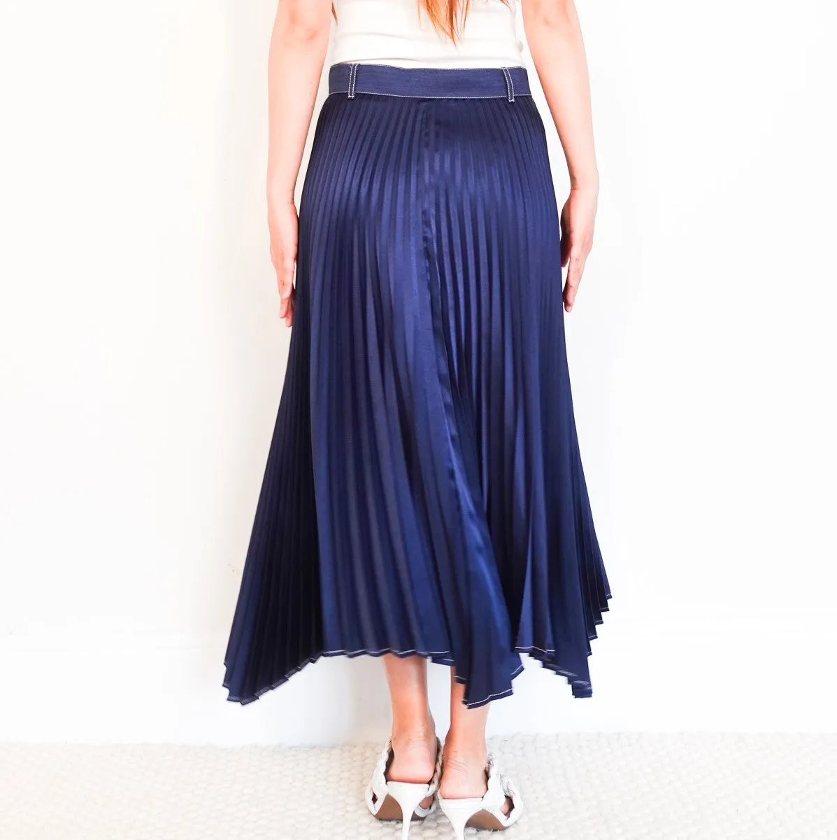 Italia pleated skirt S RRP £250
