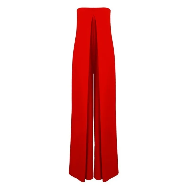 Luna One-Piece Flat Shoulder Jumpsuit