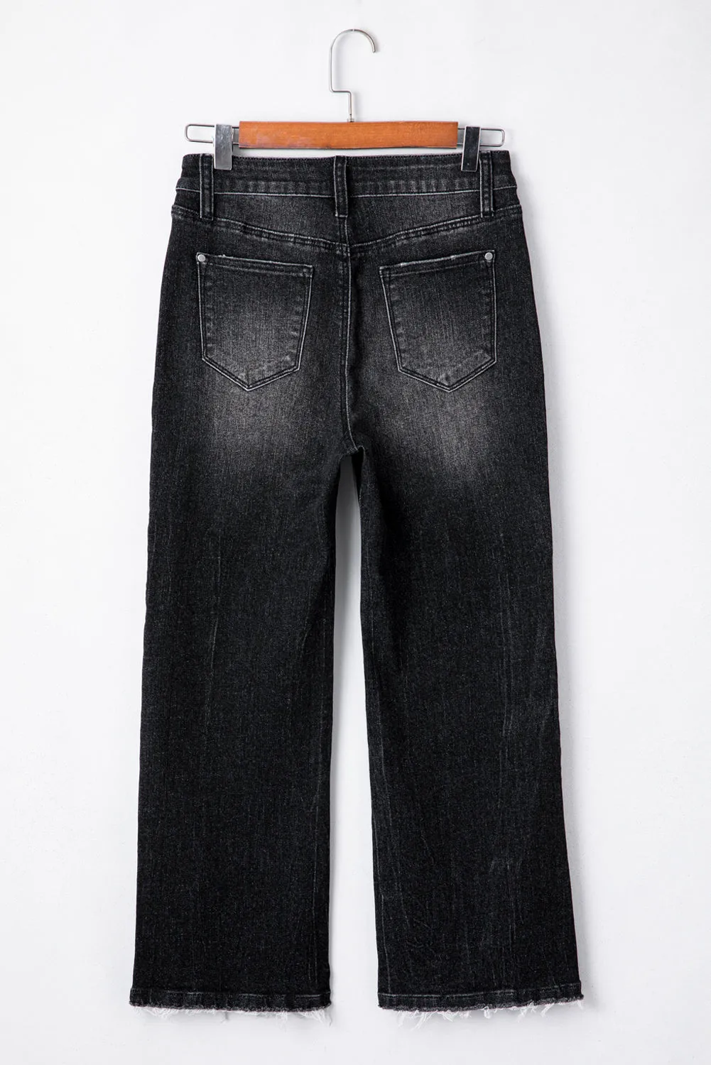 Marley High Rise Cropped Flared Denim