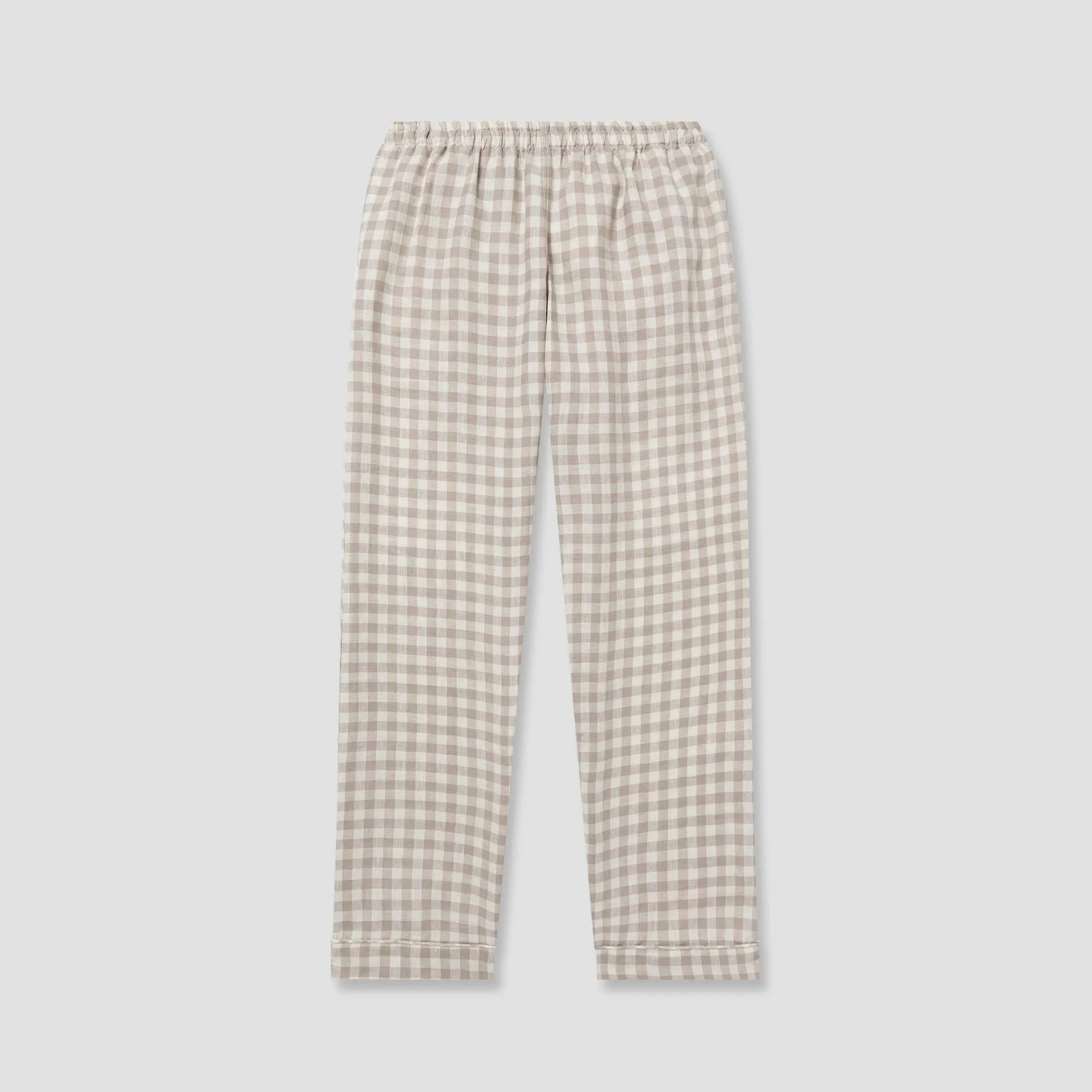 Men's Mushroom Gingham Pajama Set