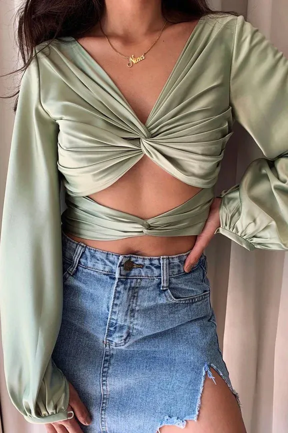 Million Dream Stylish Blouse - Green
