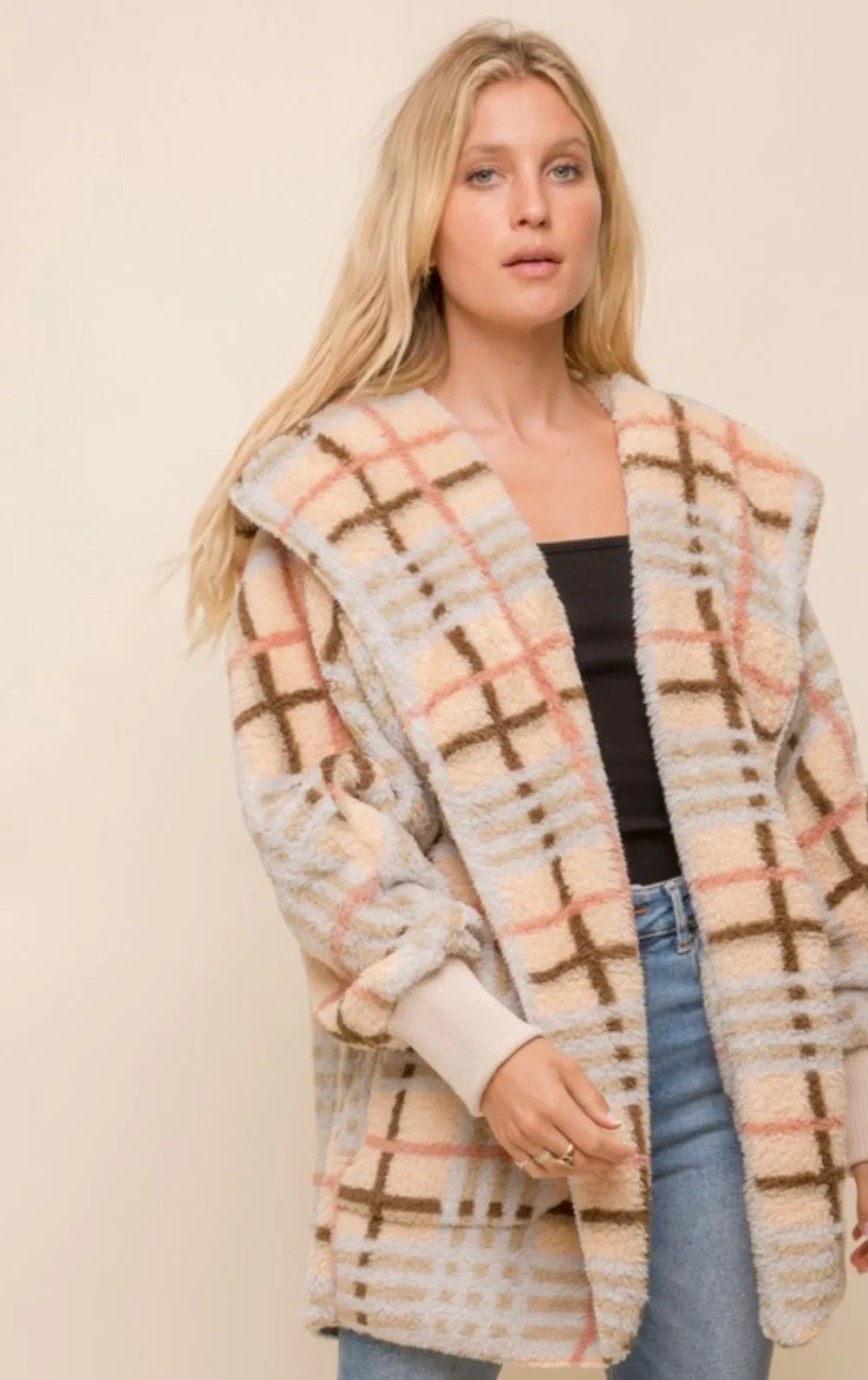 Plaid Bear Jacket