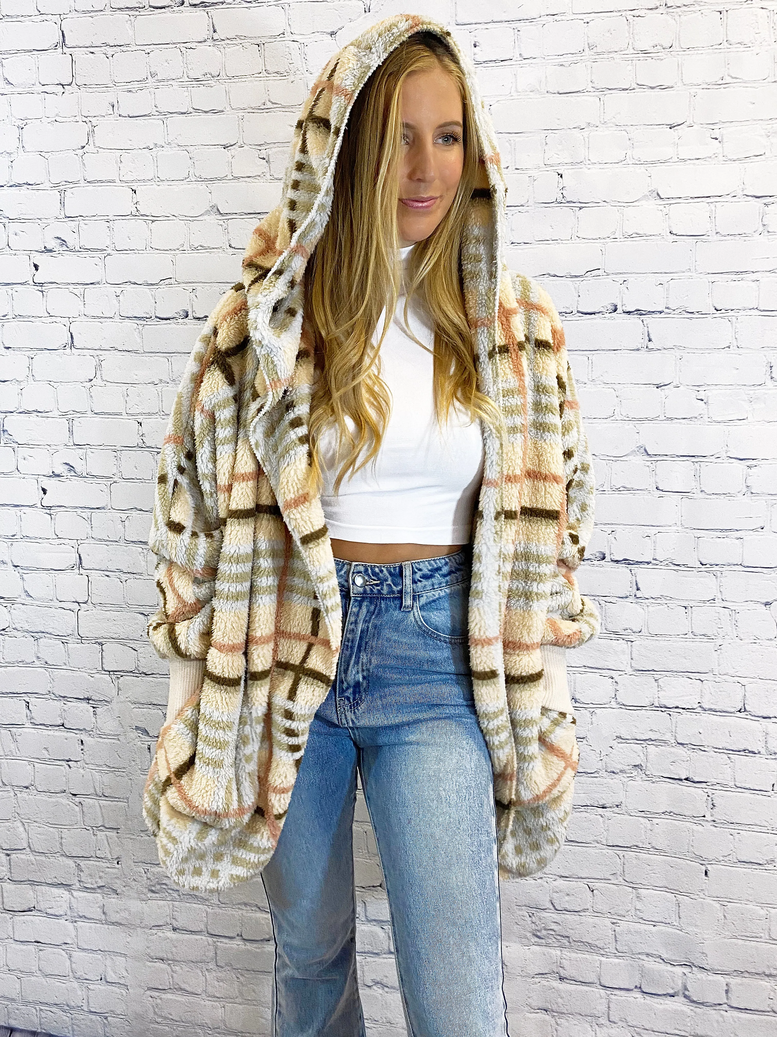 Plaid Bear Jacket