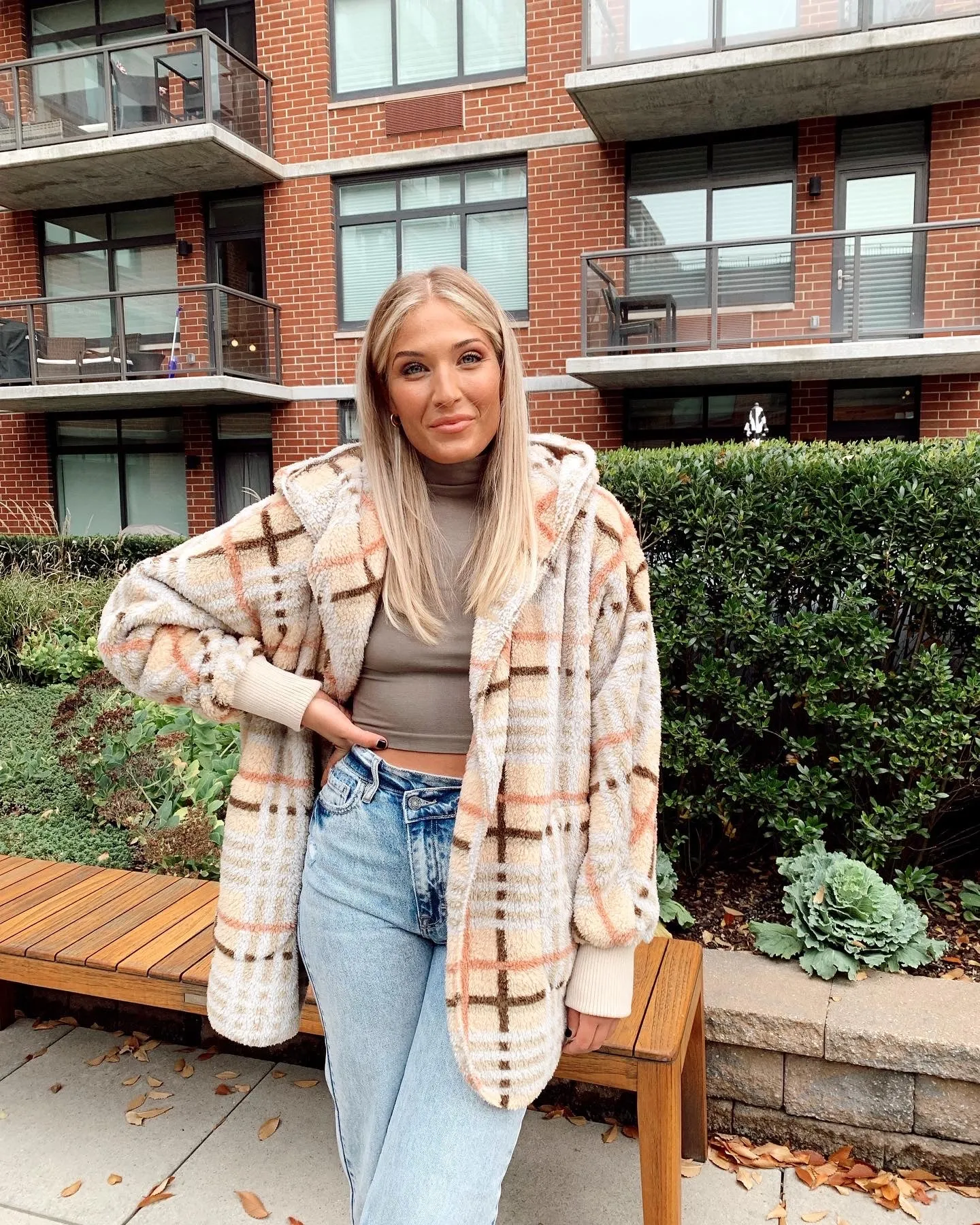 Plaid Bear Jacket