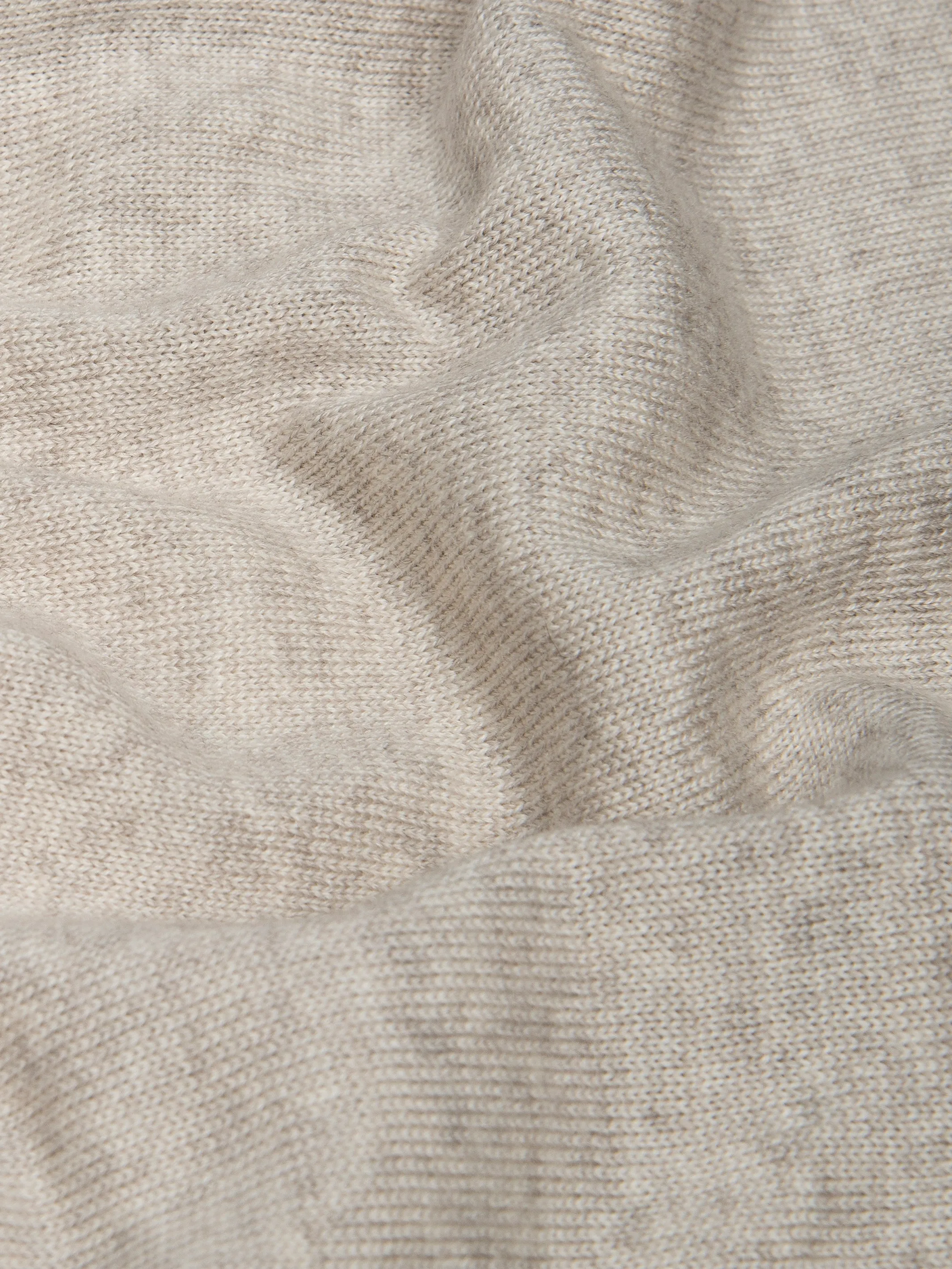 Silk Cashmere Askew Cardigan