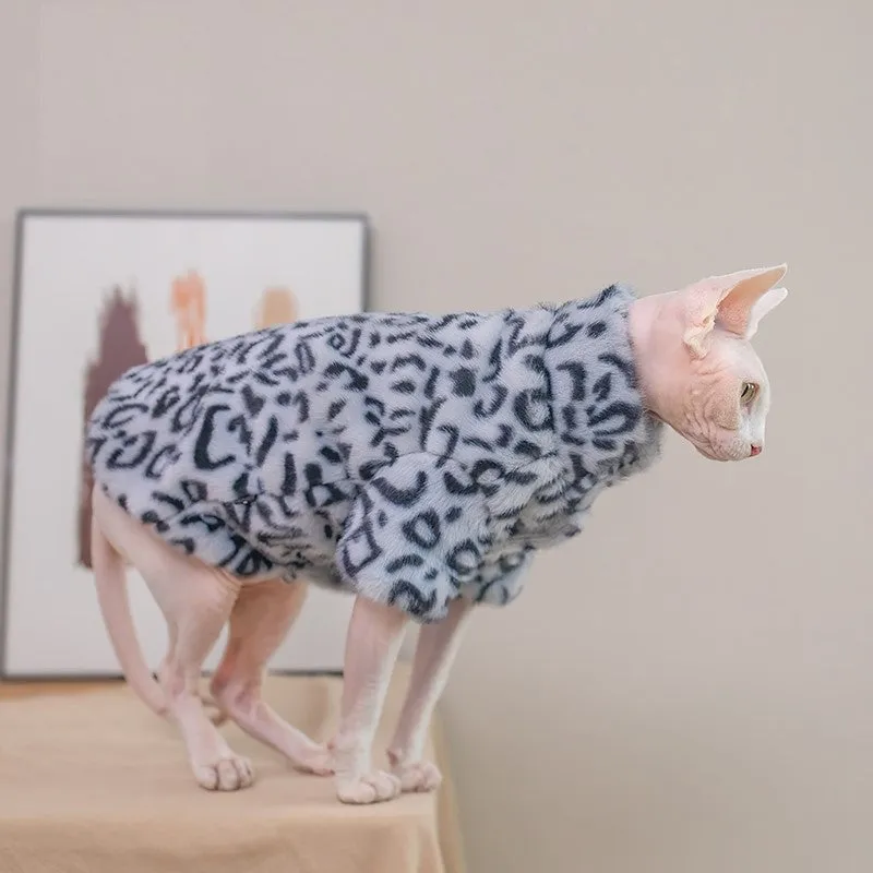 Sphynx Cat Faux Fur Coat
