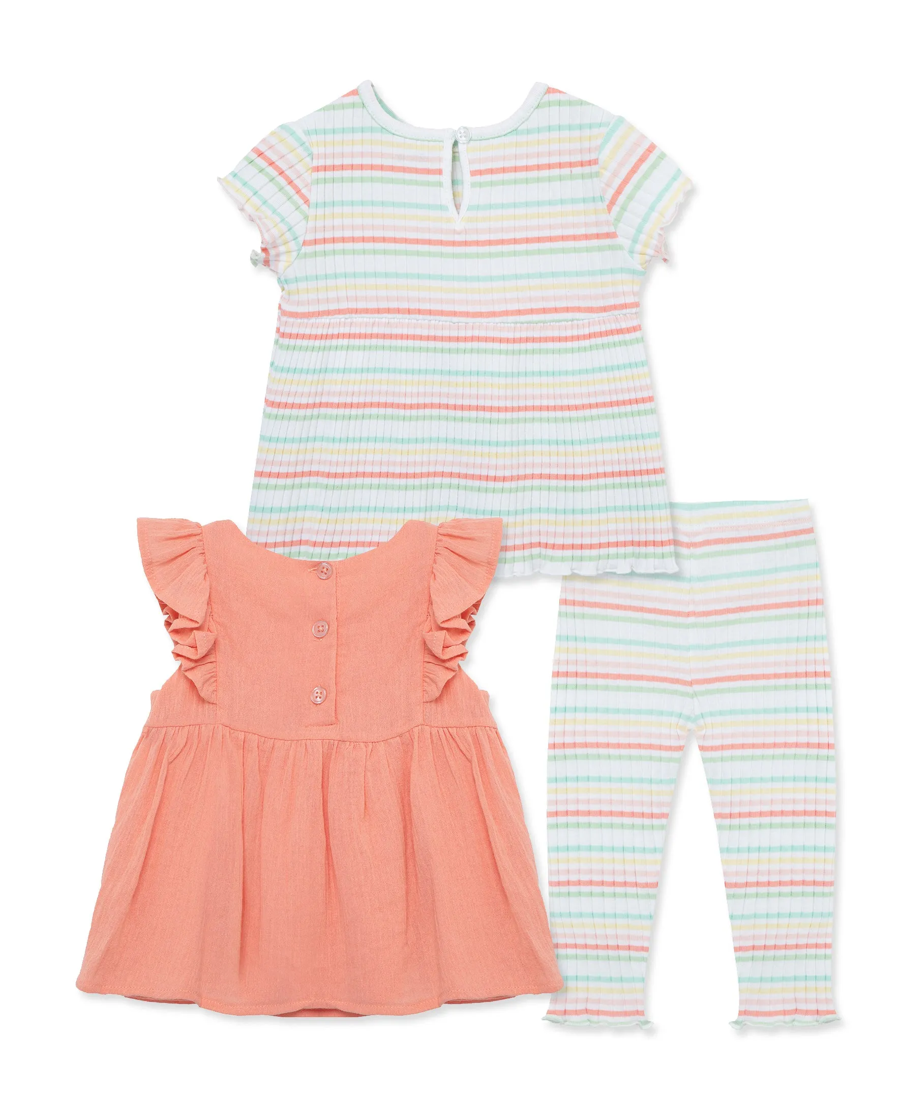 Stripe 3-Piece Toddler Play Set (2T-4T)