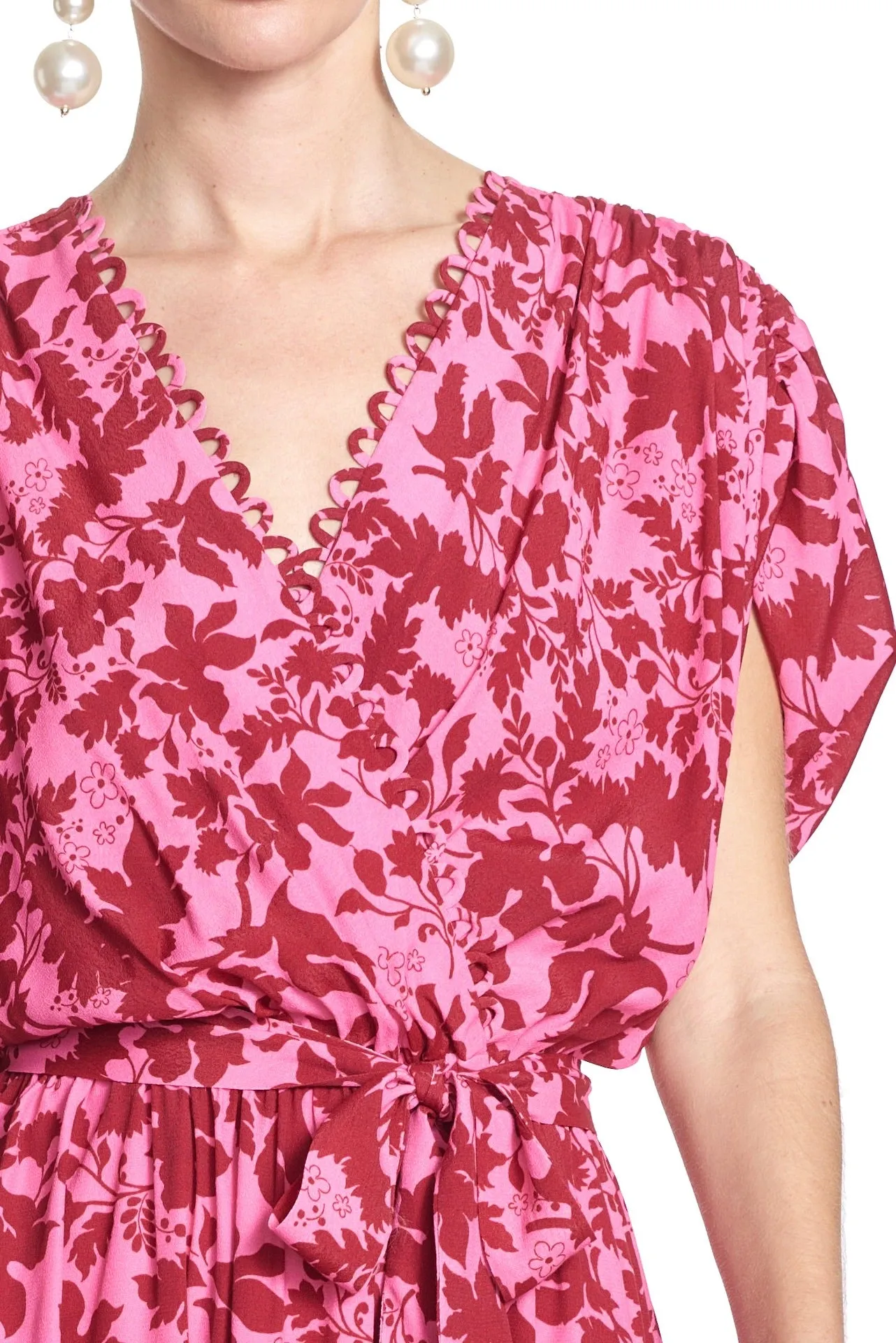 THE EDEN DRESS- SHADOW FLOWER- ECO