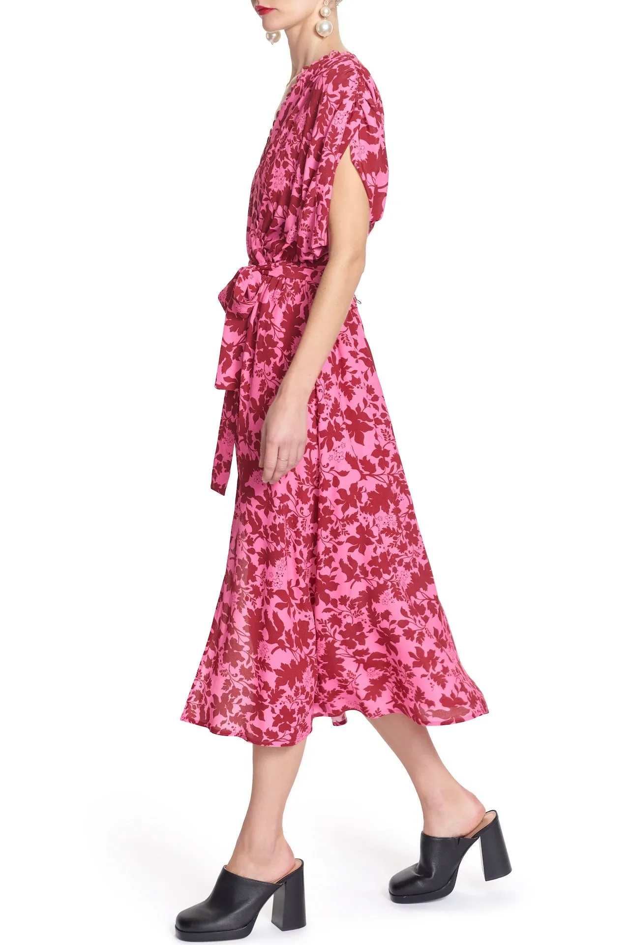 THE EDEN DRESS- SHADOW FLOWER- ECO