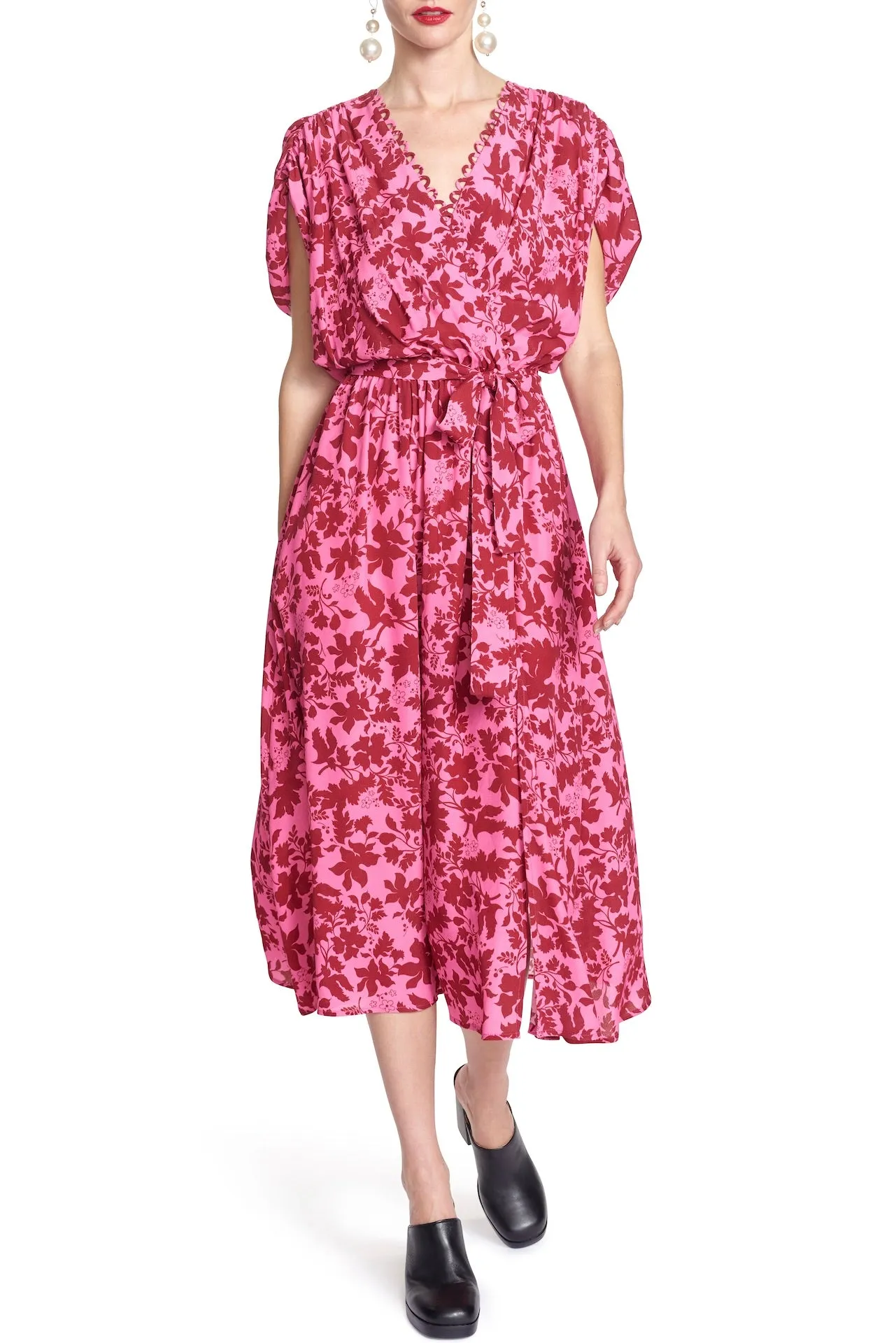 THE EDEN DRESS- SHADOW FLOWER- ECO