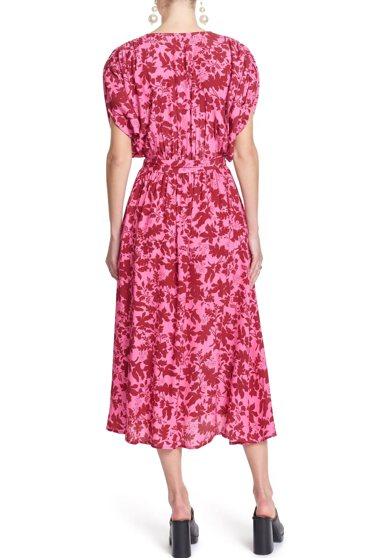 THE EDEN DRESS- SHADOW FLOWER- ECO