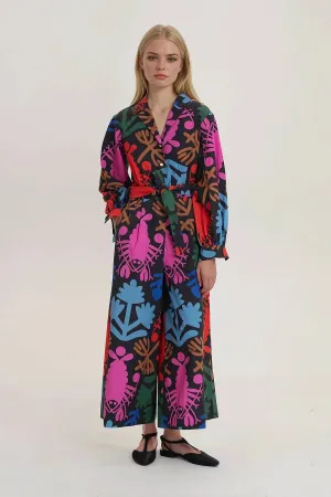 TOLNA poplin jumpsuit 'Lobster'