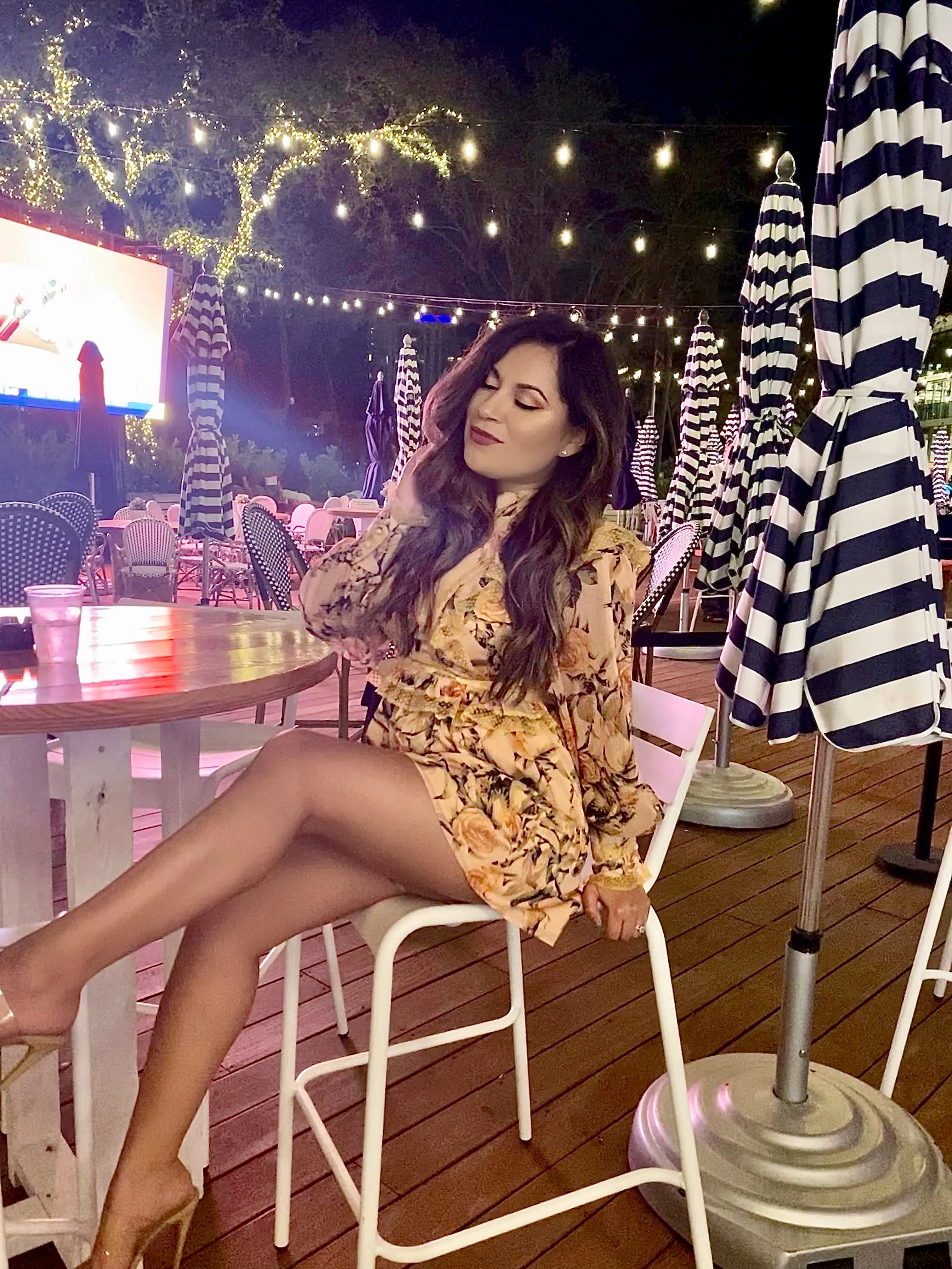 Vintage Garden Romper - Orange [S-3X]