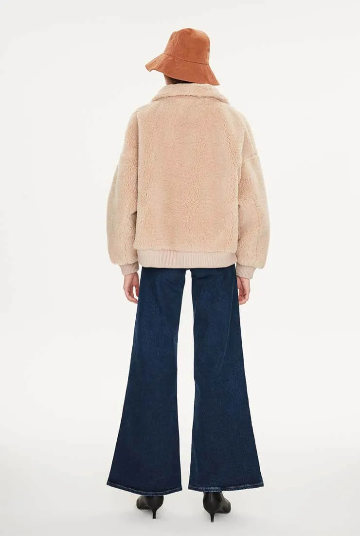 Wool Short Warm Teddy Bear Jacket