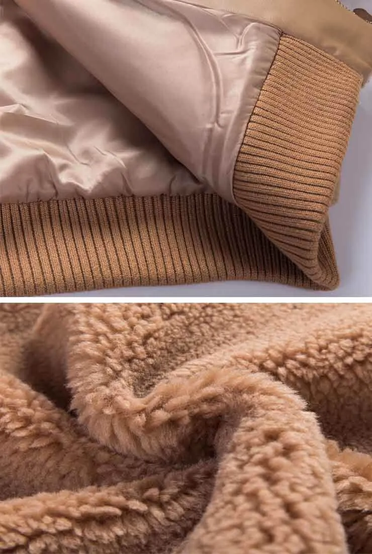 Wool Short Warm Teddy Bear Jacket