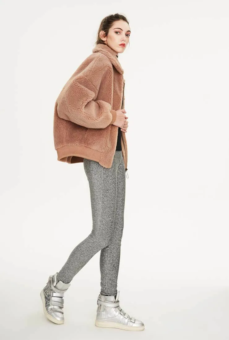 Wool Short Warm Teddy Bear Jacket